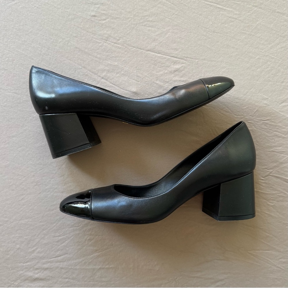 STUART WEITZMAN Milla patent-leather pumps